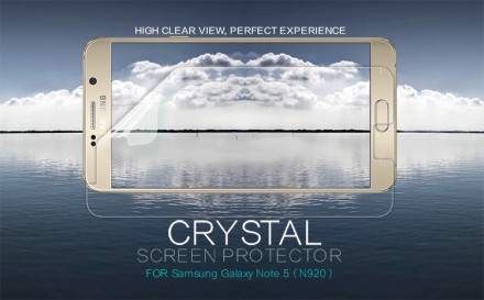 Защитная пленка на экран Samsung N920H Galaxy Note 5 Nillkin Crystal