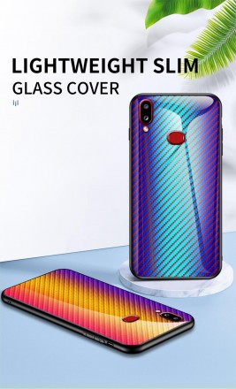 ТПУ чехол Slash Glass для Samsung Galaxy A10s A107F