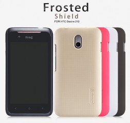Пластиковая накладка Nillkin Super Frosted для HTC Desire 210 (+ пленка на экран)