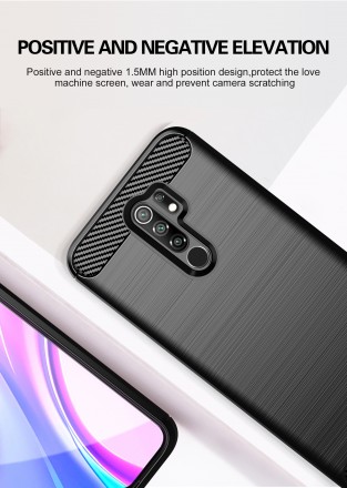 ТПУ чехол для Xiaomi Redmi 9 Slim Series