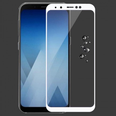 Защитное стекло c рамкой 3D+ Full-Screen для Samsung Galaxy A8 2018 A530F