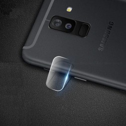 Прозрачное защитное стекло для Samsung Galaxy A6 Plus 2018 A605 (на камеру)