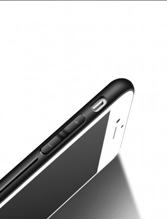 ТПУ накладка Glass для iPhone SE (2020)