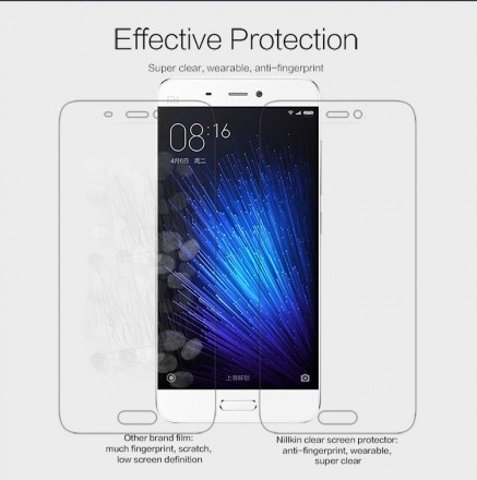 Защитная пленка на экран Xiaomi Mi5 Nillkin Crystal