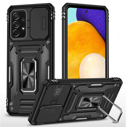 TPU+PC чехол Gate Ring Plaza New (с защитой камеры) для Samsung Galaxy A73