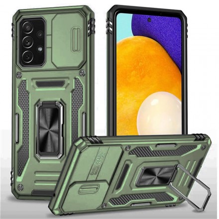 TPU+PC чехол Gate Ring Plaza New (с защитой камеры) для Samsung Galaxy A73