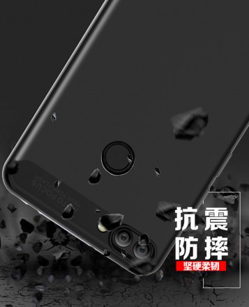 ТПУ накладка X-Level Antislip Series для Huawei Y7 Prime 2018 (прозрачная)