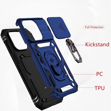 TPU+PC чехол Gate Ring Plaza (с защитой камеры) для Xiaomi Redmi 13C