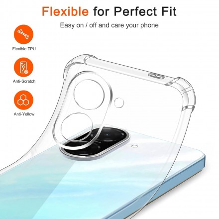Прозрачный чехол Crystal Protect для Xiaomi Poco C71