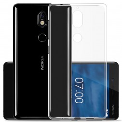 Прозрачная накладка Crystal Strong 0.5 mm для Nokia 7