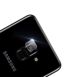 Прозрачное защитное стекло для Samsung Galaxy A8 Plus 2018 A730F (на камеру)