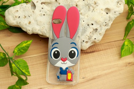 ТПУ накладка Зверополис Rabbit для iPhone 5 / 5S / SE