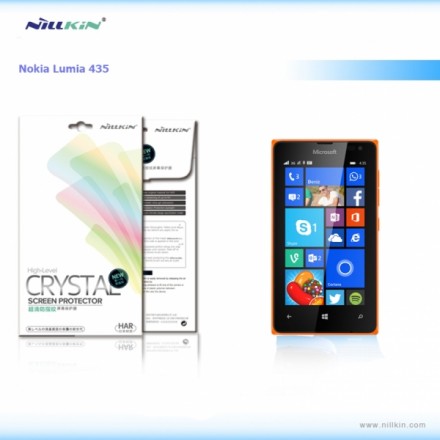 Защитная пленка на экран Microsoft Lumia 435 Nillkin Crystal