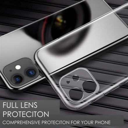 TPU чехол Prime Crystal Full Camera 1.5 mm для iPhone 11