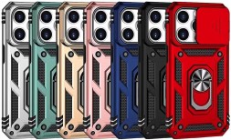 TPU+PC чехол Gate Ring Plaza (с защитой камеры) для Xiaomi Poco C65