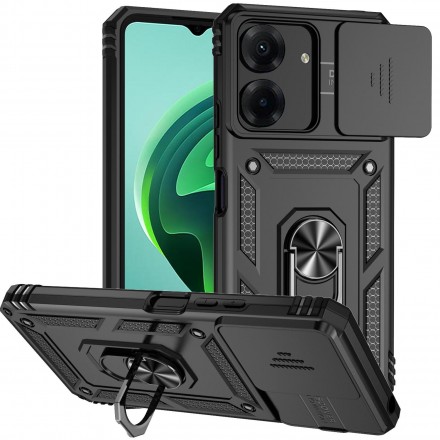 TPU+PC чехол Gate Ring Plaza (с защитой камеры) для Xiaomi Poco C65