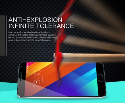 Защитное стекло Nillkin Anti-Explosion (H) для Meizu MX5