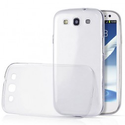 Ультратонкая ТПУ накладка Crystal для Samsung i9300 Galaxy S3 (прозрачная)