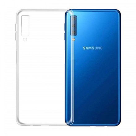 Прозрачная накладка Crystal Strong 0.5 mm для Samsung A750 Galaxy A7 2018