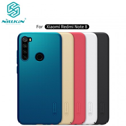 Пластиковый чехол Nillkin Super Frosted для Xiaomi Redmi Note 8 2021