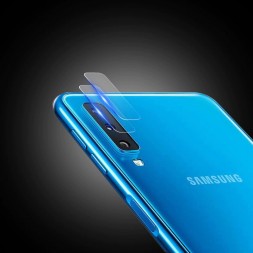 Прозрачное защитное стекло для Samsung A750 Galaxy A7 2018 (на камеру)