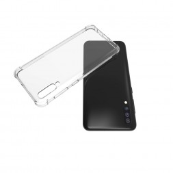 Прозрачный чехол накладка Crystal Protect для Samsung Galaxy A50s A507F