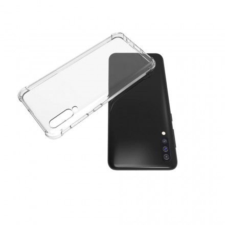 Прозрачный чехол накладка Crystal Protect для Samsung Galaxy A50s A507F