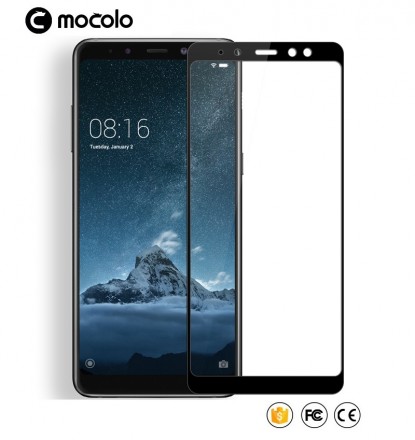 Защитное стекло с рамкой MOCOLO 3D Premium для Samsung Galaxy A8 2018 A530F