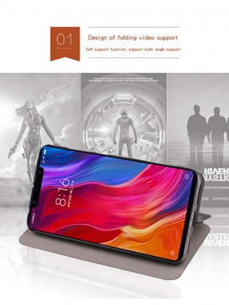 Чехол (книжка) MOFI Classic для Xiaomi Mi8 SE