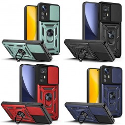 TPU+PC чехол Gate Ring Plaza (с защитой камеры) для Xiaomi Redmi Note 12S