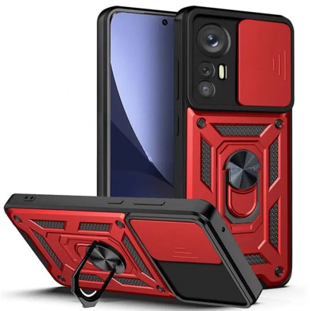 TPU+PC чехол Gate Ring Plaza (с защитой камеры) для Xiaomi Redmi Note 12S