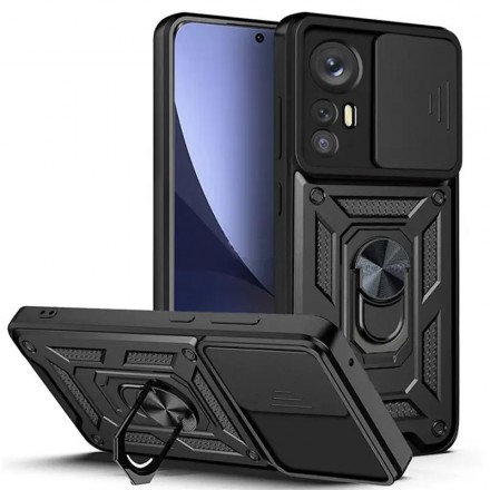 TPU+PC чехол Gate Ring Plaza (с защитой камеры) для Xiaomi Redmi Note 12S