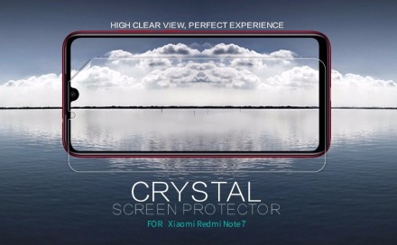 Защитная пленка на экран Xiaomi Redmi Note 7 Nillkin Crystal