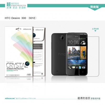 Защитная пленка на экран HTC Desire 300 Nillkin Crystal