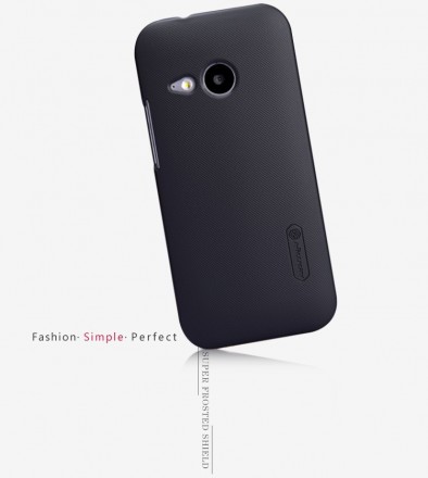 Пластиковая накладка Nillkin Super Frosted для HTC One mini 2 (+ пленка на экран)