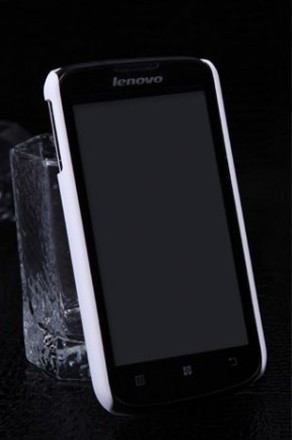 Пластиковая накладка Nillkin Super Frosted для Lenovo A800 (+ пленка на экран)