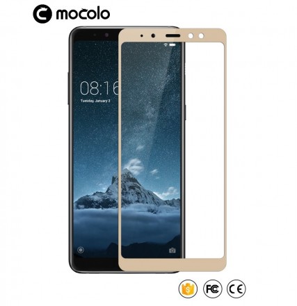 Защитное стекло с рамкой MOCOLO 3D Premium для Samsung Galaxy A8 Plus 2018 A730F