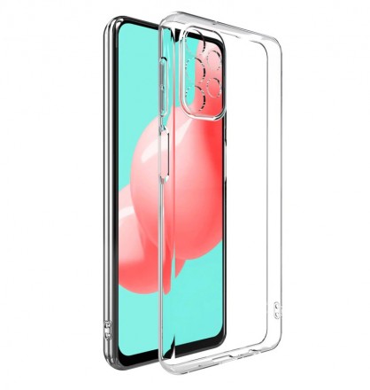 Ультратонкий ТПУ чехол Crystal для Samsung Galaxy A32 (прозрачный)