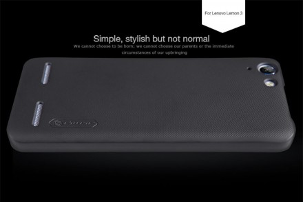 Пластиковая накладка Nillkin Super Frosted для Lenovo A6020 Vibe K5 Plus (+ пленка на экран)