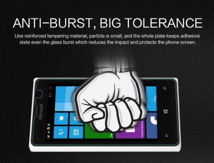 Защитное стекло Nillkin Anti-Explosion (H) для Microsoft Lumia 435