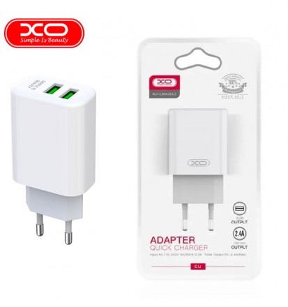СЗУ XO L85C 2 USB (2.4A)