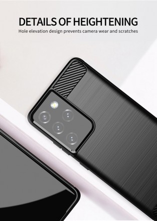 ТПУ чехол для Samsung Galaxy S21 Ultra Slim Series