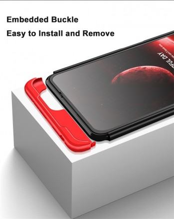 Пластиковый чехол Full Body 360 Degree для Xiaomi Redmi Note 10 Pro