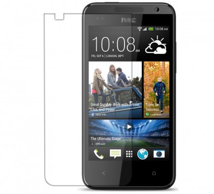 Защитная пленка на экран для HTC Desire 300 (прозрачная)