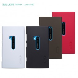 Пластиковая накладка Nillkin Super Frosted для Nokia Lumia 920 (+ пленка на экран)