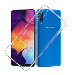 Прозрачная накладка Crystal Strong 0.5 mm для Samsung A705F Galaxy A70