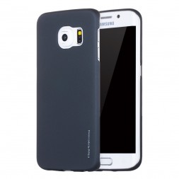 Пластиковая накладка X-Level Metallic Series для Samsung G925F Galaxy S6 Edge (soft-touch)