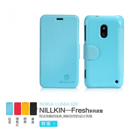 Чехол (книжка) Nillkin Fresh для Nokia Lumia 620