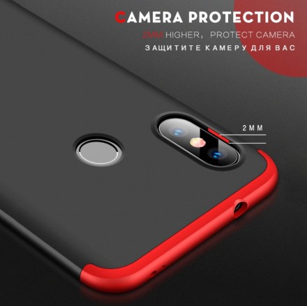 Пластиковая накладка Full Body 360 Degree для Xiaomi Mi A2 Lite
