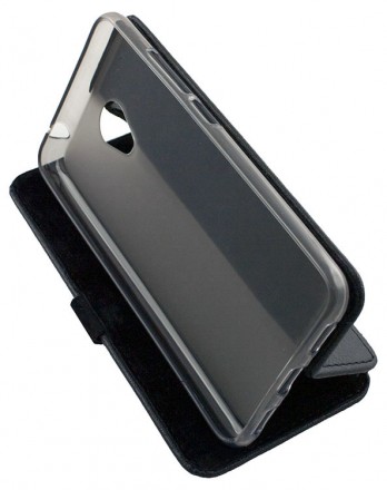 Кожаный чехол (книжка) Leather Series для Sony Xperia L1